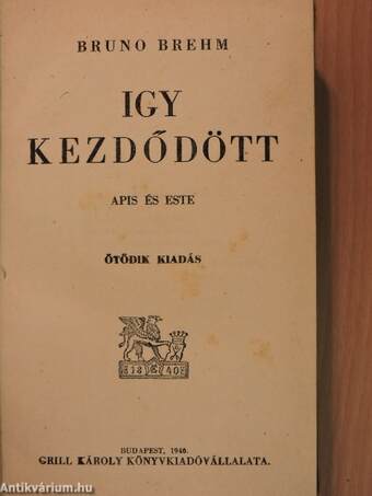 Igy kezdődött