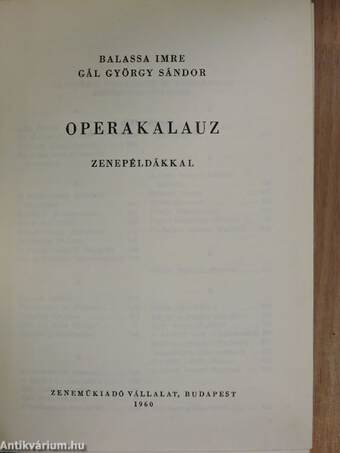 Operakalauz