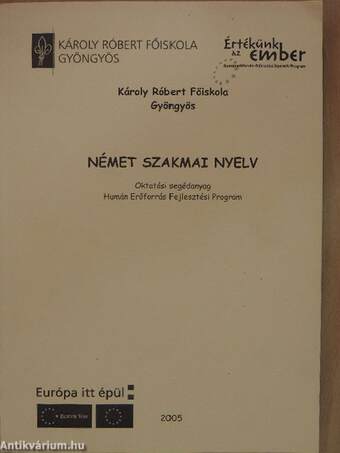 Német szakmai nyelv