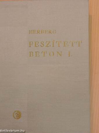 Feszített beton I-II.