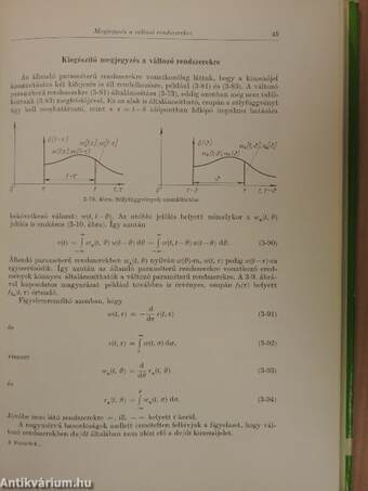 Fejezetek a szabályozástechnikából/Állapotegyenletek