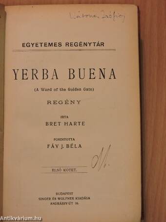 Yerba Buena I-II.