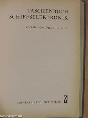 Taschenbuch Schiffselektronik