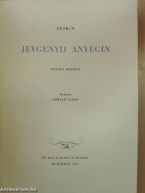 Jevgenyij Anyegin