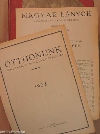 Magyar Lányok 1934. október 1.-1935. szeptember 22./Otthonunk 1934. október 1.-1935. szeptember 22.