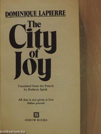 The City of Joy