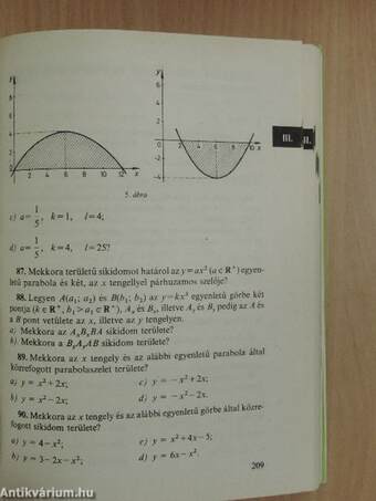 Matematika feladatgyűjtemény II.