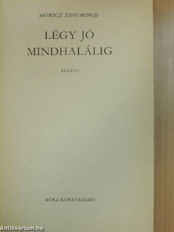 Légy jó mindhalálig