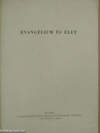 Evangélium és élet