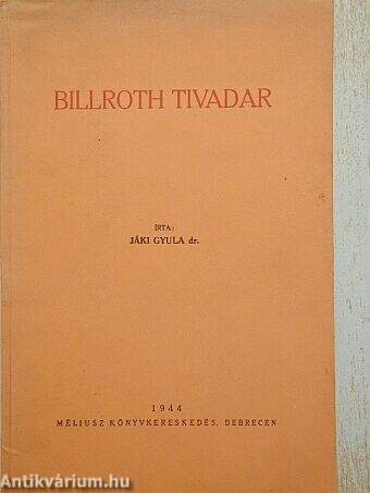 Billroth Tivadar