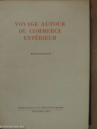 Voyage autour du commerce extérieur