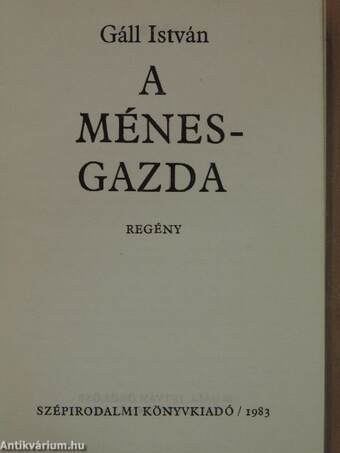 A ménesgazda