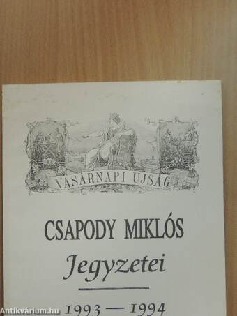 Csapody Miklós Jegyzetei