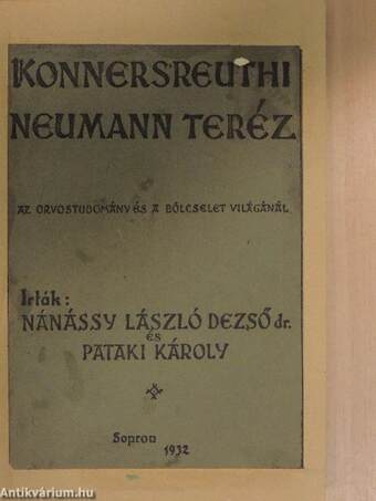 Konnersreuthi Neumann Teréz