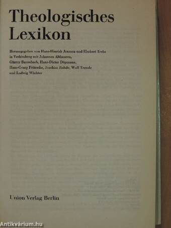 Theologisches Lexikon