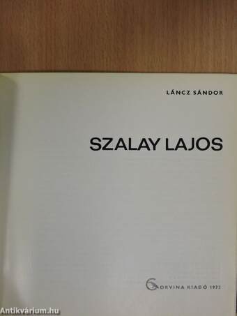 Szalay Lajos