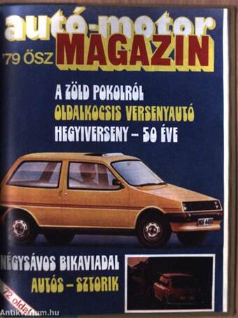 Autó-Motor 1979. január-december I-II./Autó-Motor Magazin 1979. nyár, ősz