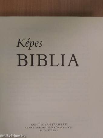 Képes Biblia 1-2.