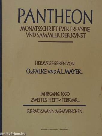 Pantheon 1930. Februar