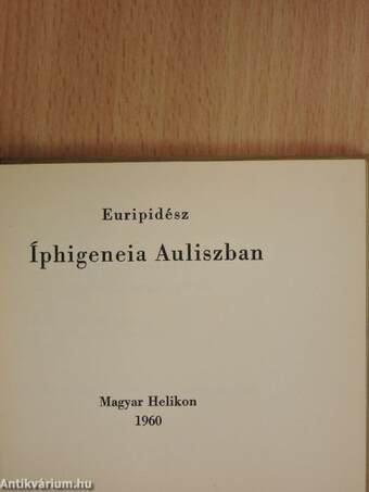 Íphigeneia Auliszban