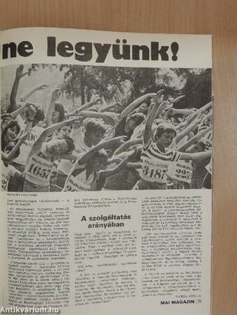 Mai magazin 1984. szeptember