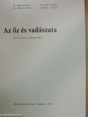 Az őz és vadászata