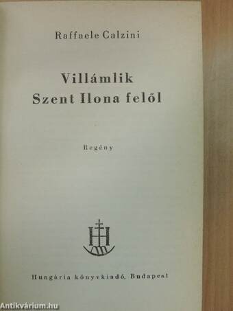 Villámlik Szent Ilona felől