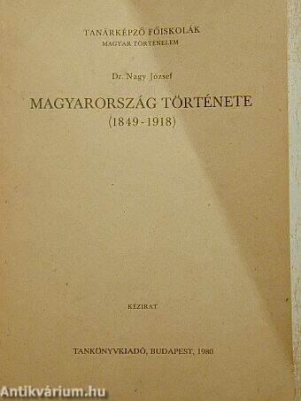 Magyarország története 1849-1918