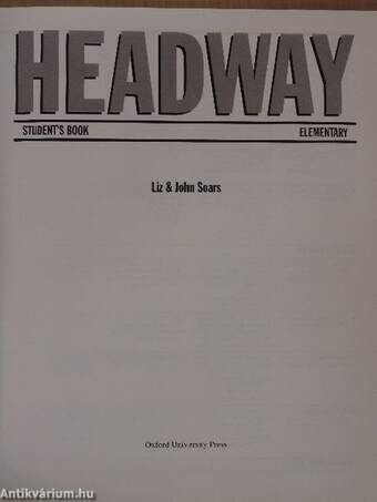 Headway - Elementary - Student's Book