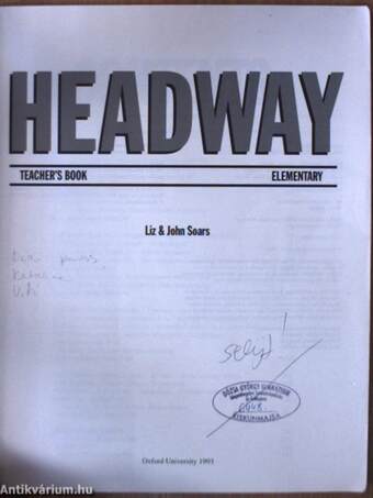 Headway - Elementary - Teacher's Book