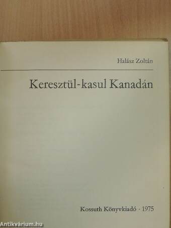 Keresztül-kasul Kanadán