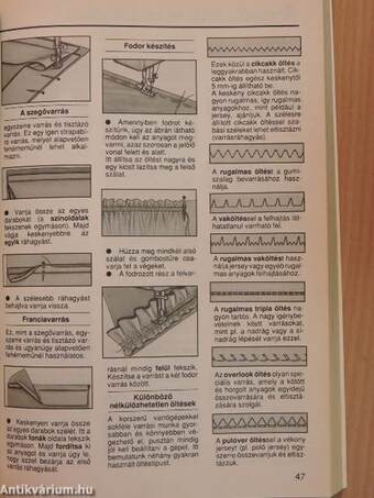 A szabás-varrás ABC-je