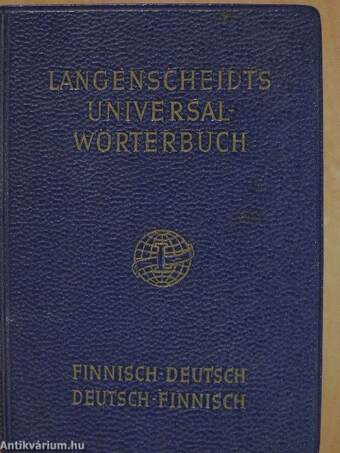 Langenscheidts Universal-Wörterbuch Finnisch
