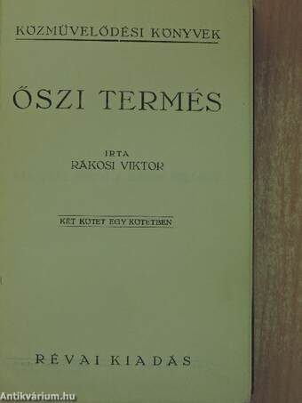 Őszi termés