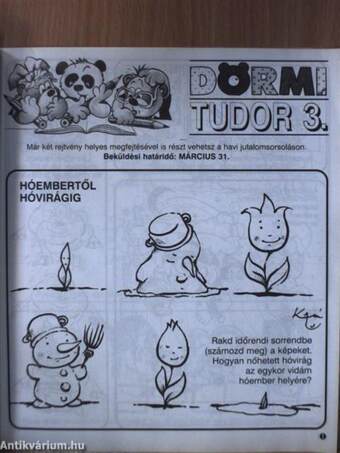 Dörmögő Dömötör 2002/3.