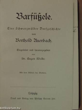 Barfüßele (gótbetűs)