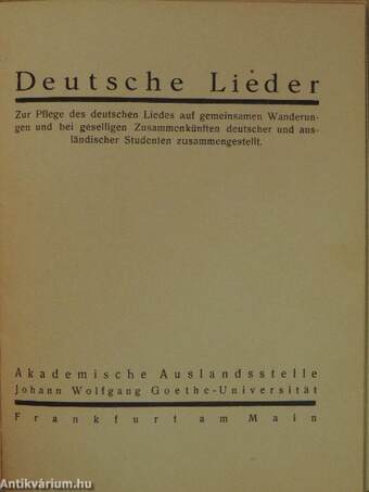 Deutsche Lieder