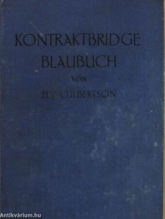 Kontraktbridge Blaubuch