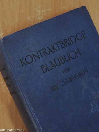 Kontraktbridge Blaubuch