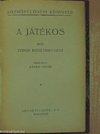 A játékos