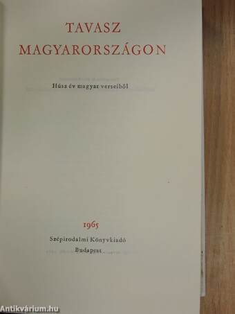 Tavasz Magyarországon/A megnőtt élet