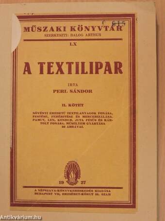 A textilipar II.