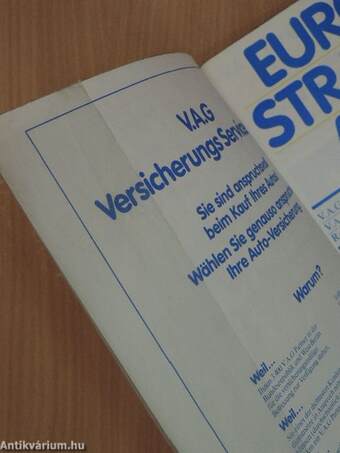 Europa Strassen Atlas 85/86