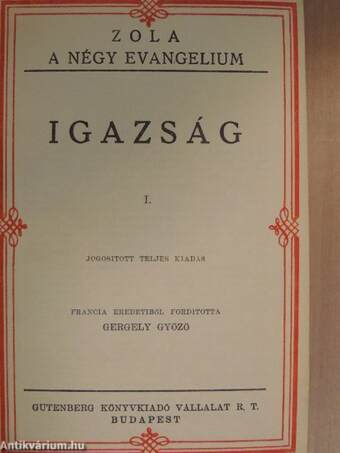 Igazság I-VIII.