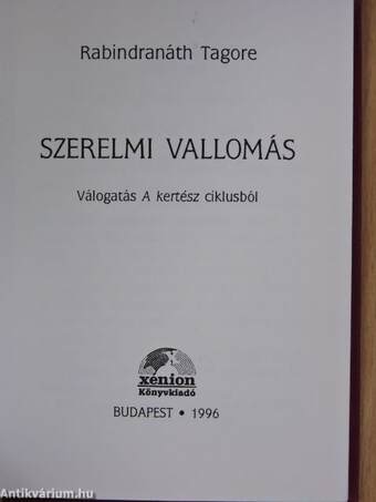 Szerelmi vallomás