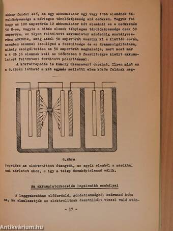 Az ólom-akkumulátorok műszaki és gazdasági kérdései
