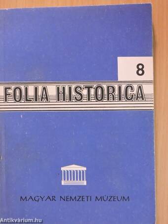 Folia Historica 8.
