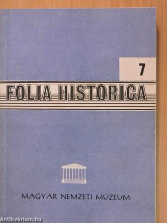 Folia Historica 7.