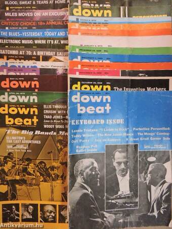 DownBeat 1969., 1970. (vegyes számok) (24 db)