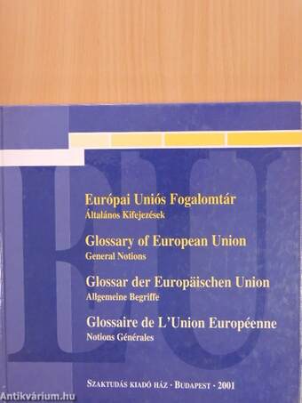 Európai Uniós Fogalomtár